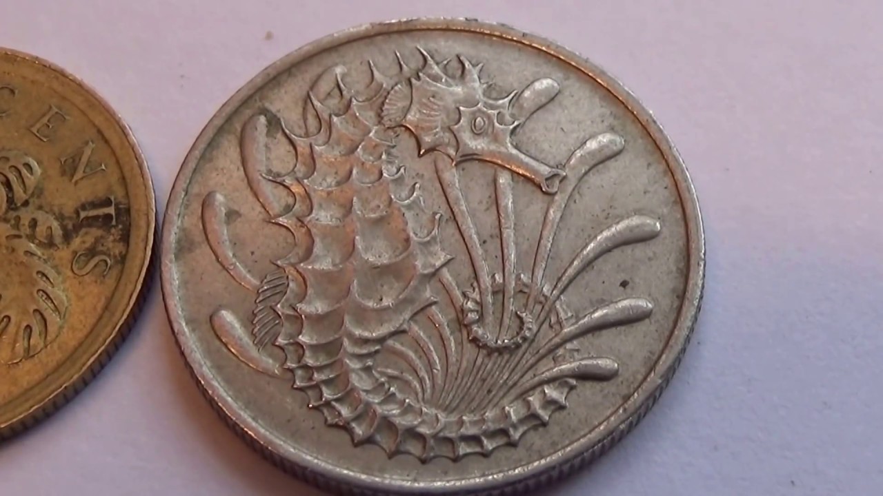 Two Old Singapore/Singapura Coins