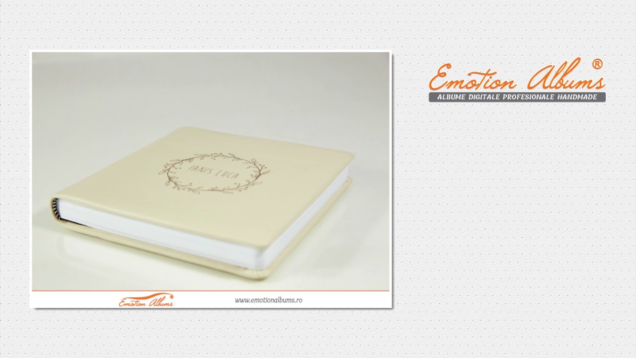 Album personalizat | Albume personlizate cu piele | Emotion Albums