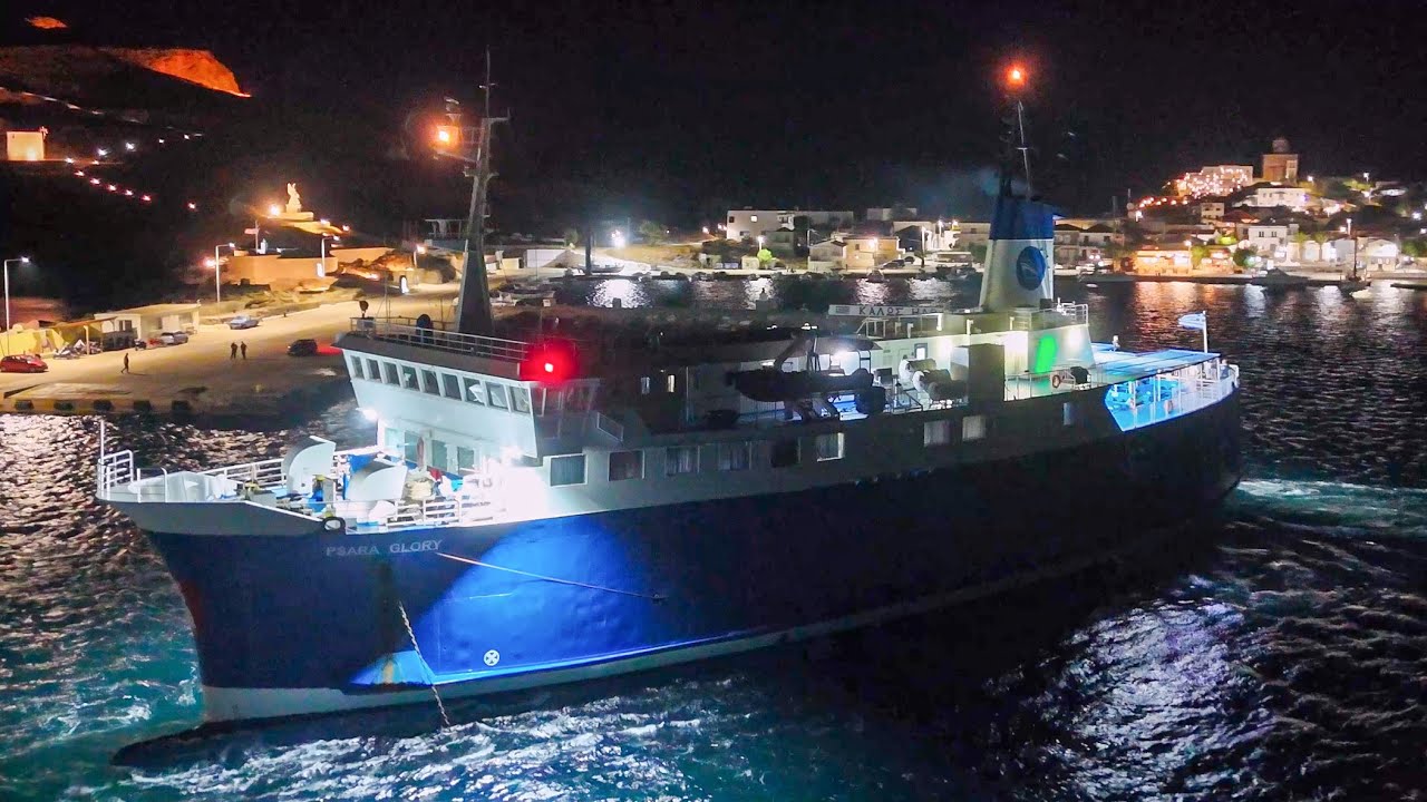 Το “θρυλικό” Psara Glory σε ένα ρεμέτζο ακριβείας στα Ψαρά με φόντο τη Μαύρη Ράχη! (Psara island)