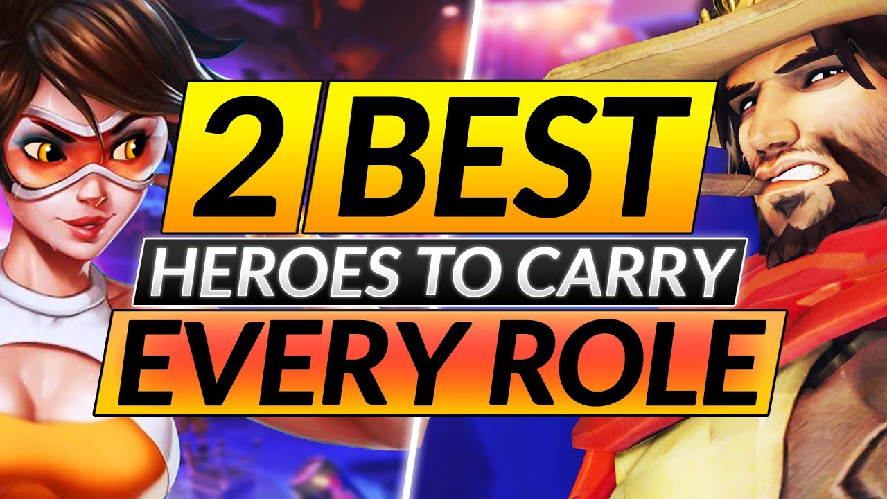 2 BEST HEROES of EVERY ROLE - MAINS to RANK UP Fast - Overwatch Guide
