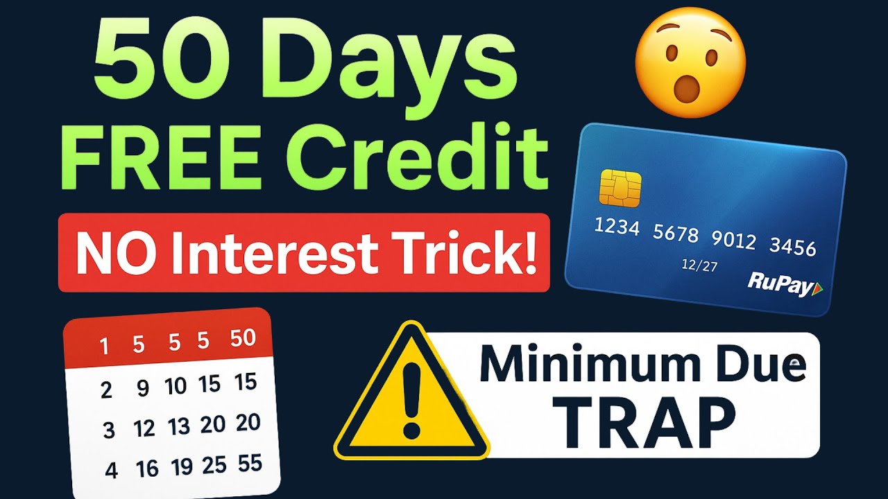 How to Get 50 Days of Free Credit Using Your Credit Card (No Interest Hack Explained)
