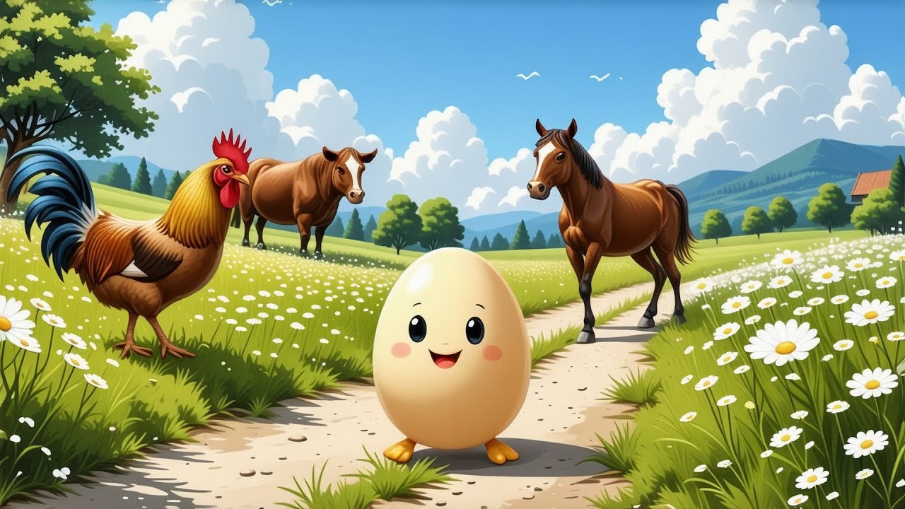 Ako šlo vajce na vandrovku (rozprávka na počúvanie)