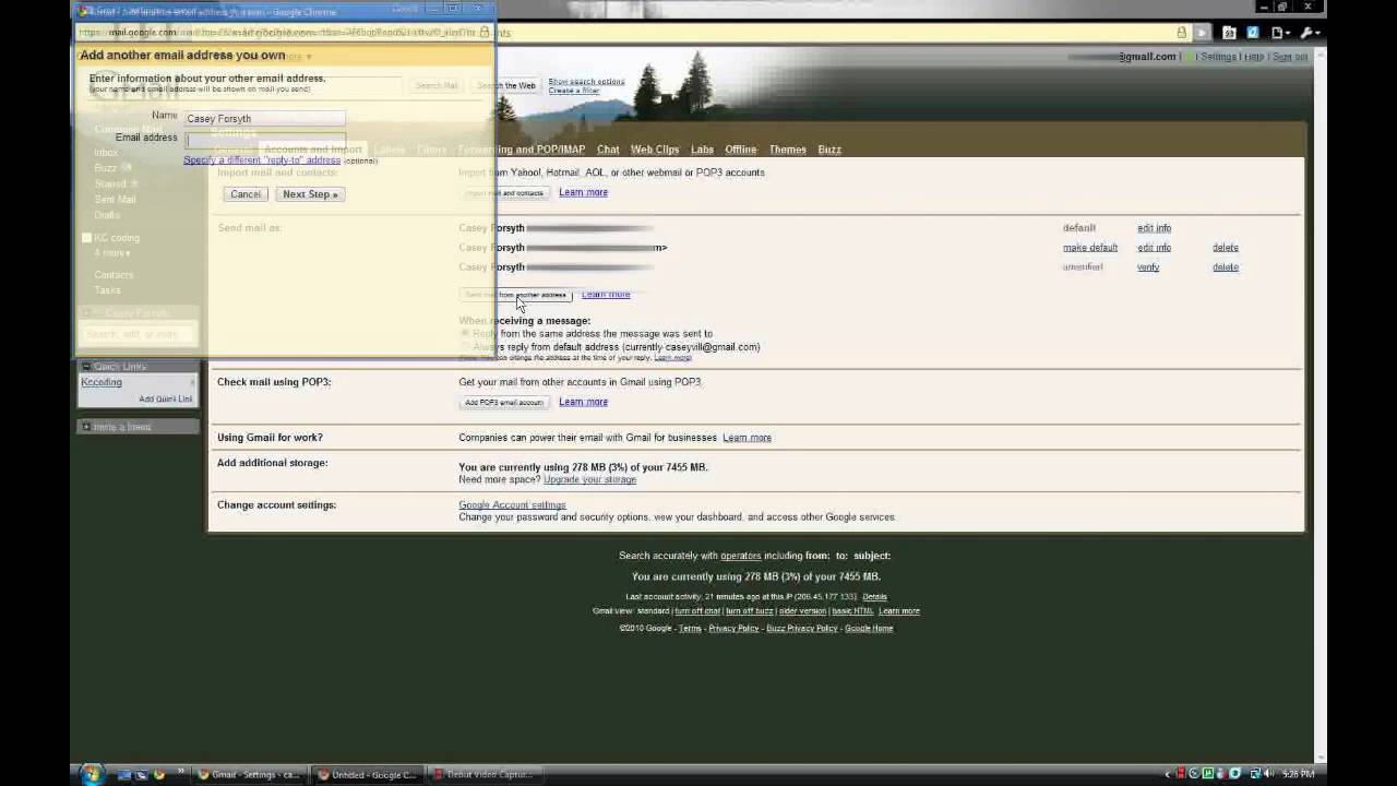 Gmail Forwarding Emails Tutorial.