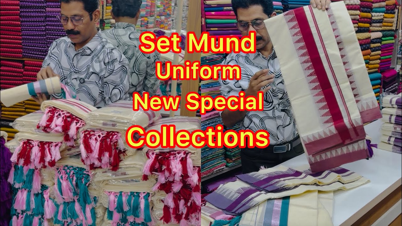 Set Mund #uniform #setmund #vishuspecial #trending #patturumalkayamkulam 