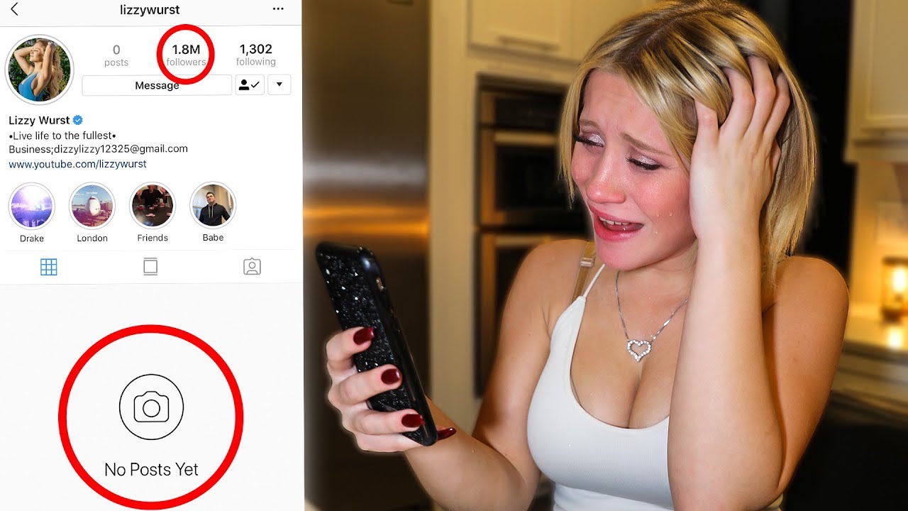 I deleted my girlfriends instagram... *Prank*