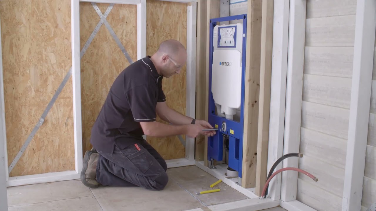 Geberit Sigma 8 Duofix Inwall Concealed Cistern Installation
