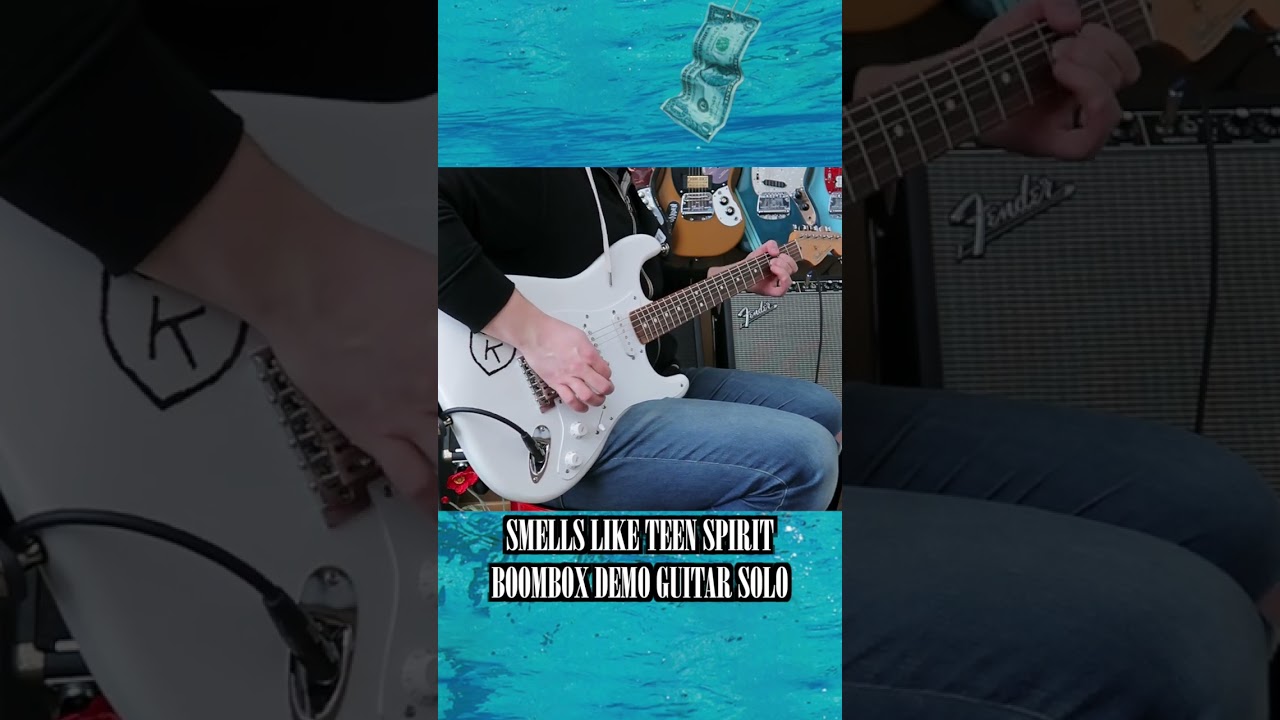 Smells Like Teen Spirit Early Alternate Solo | Nevermind Boombox Demo
