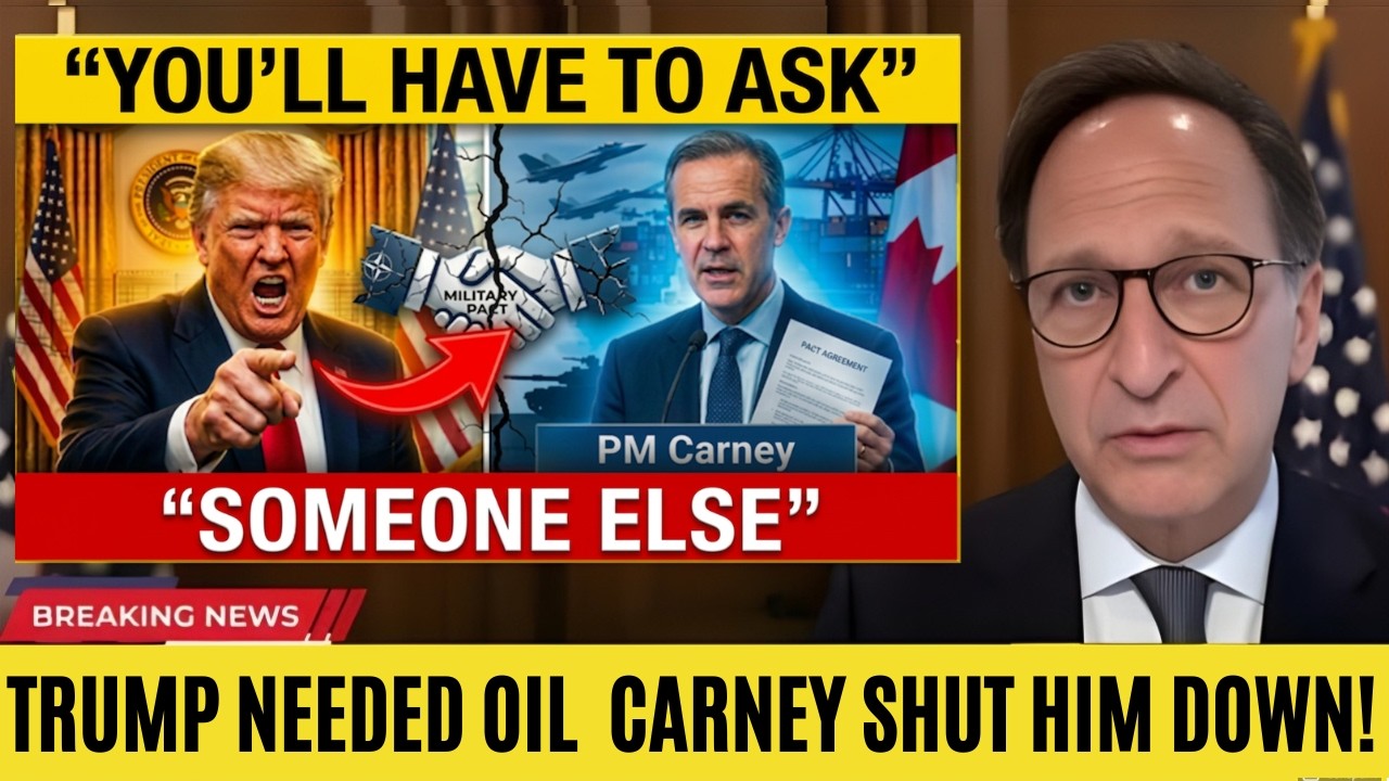 Trump PANICKED and Called CARNEY for Oil — This 5-Word Response SHUT HIM DOWN
