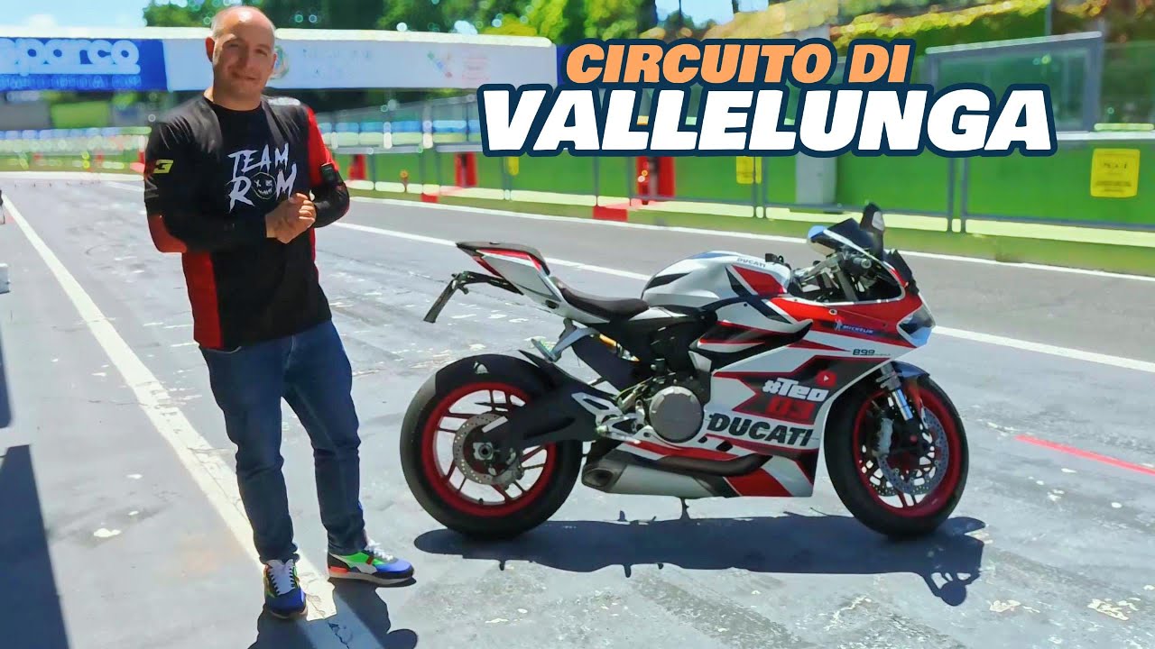 A Tutto Gas con la Ducati Panigale a Vallelunga!