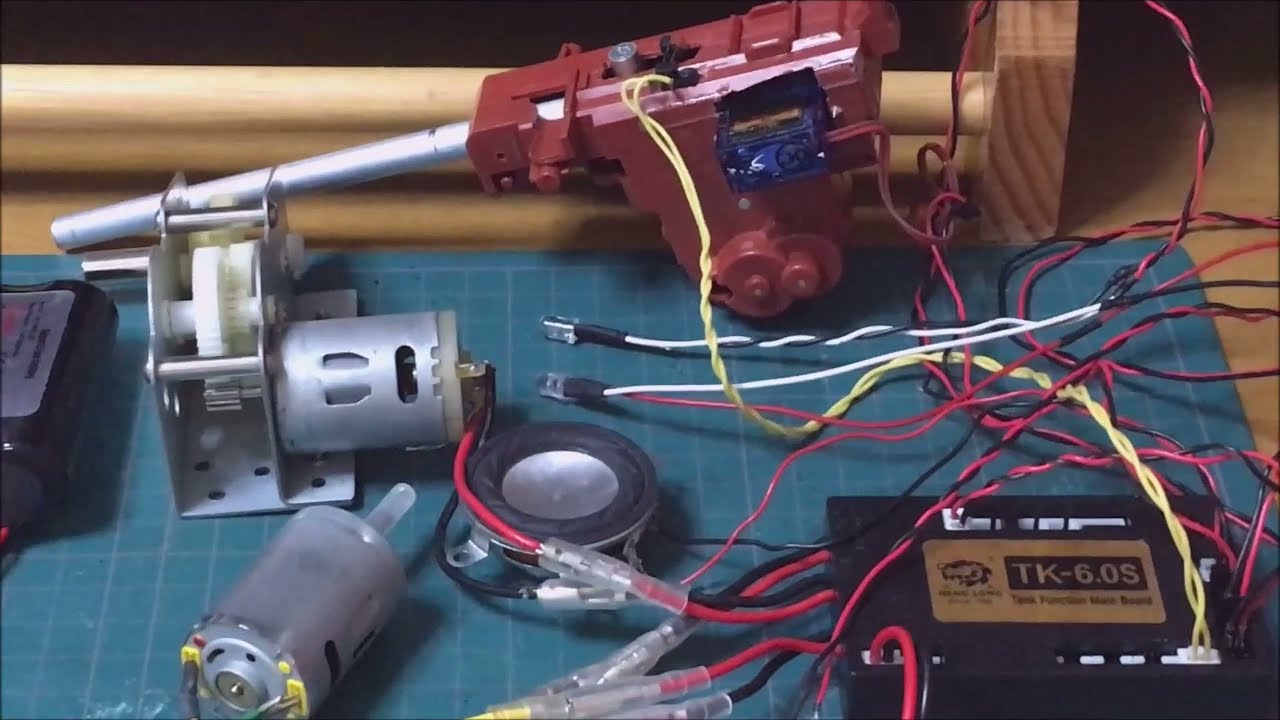 How to modify BB unit to Cannon Recoil unit on TK6.0s