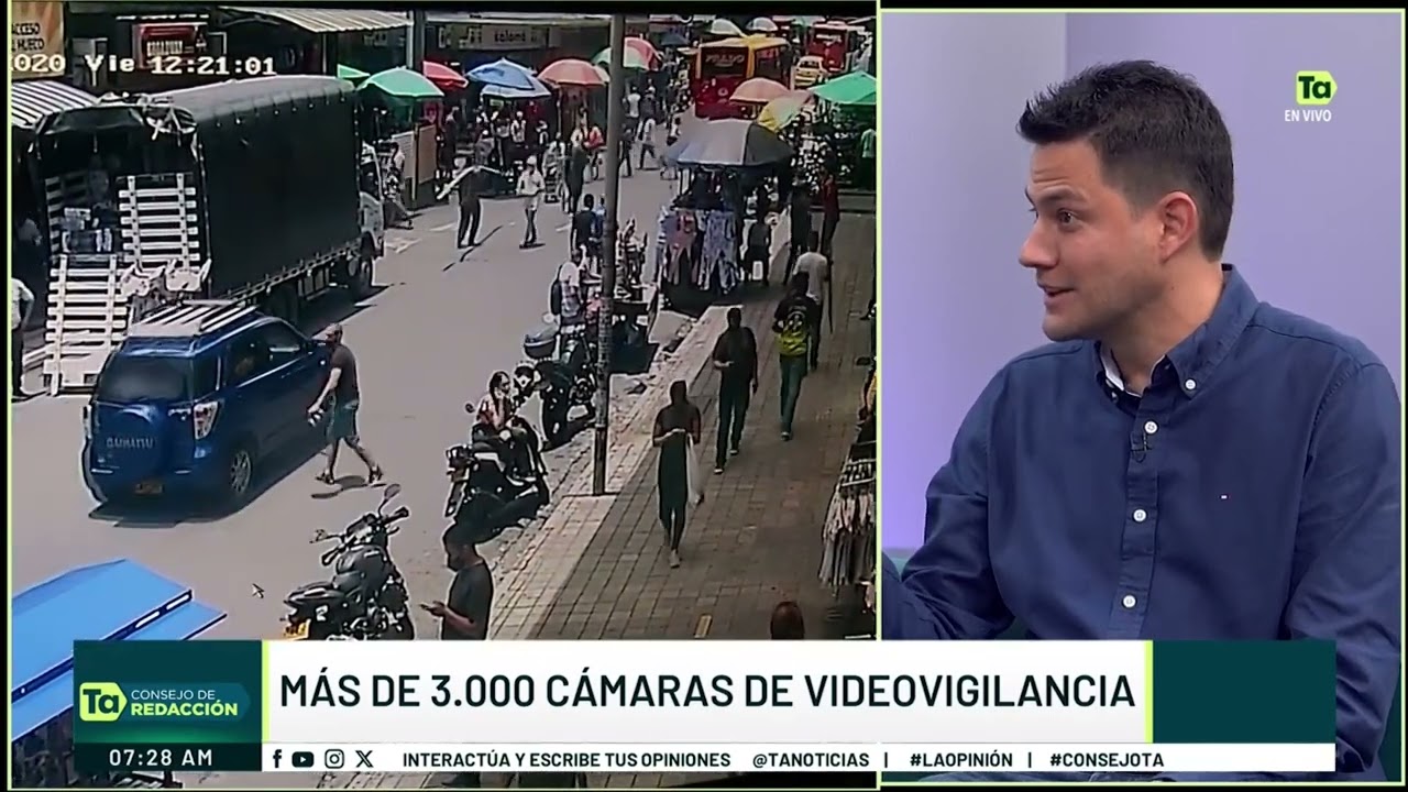 Entrevista con Manuel Villa Mej&iacute;a, secretario de Seguridad de Medell&iacute;n - Teleantioquia Noticias