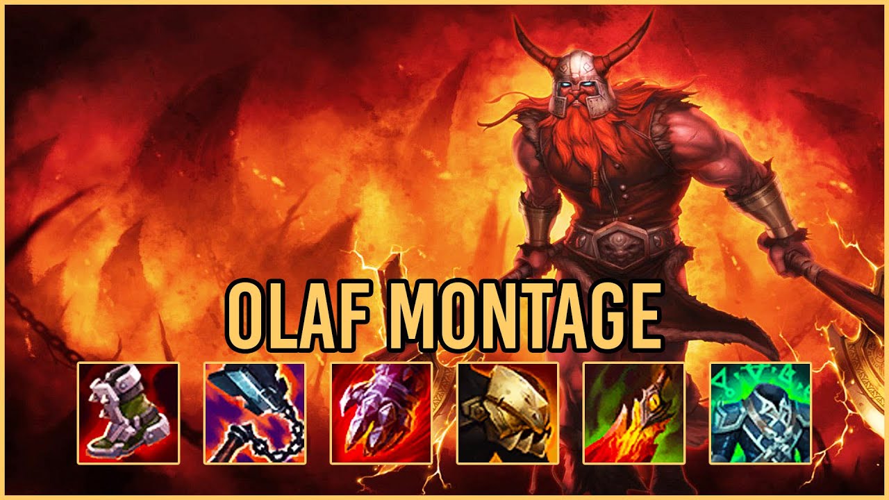 Olaf Montage - Lol Best Olaf Montage S11!
