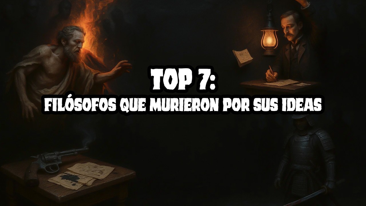 Top 7: Filósofos que MURIERON por sus IDEAS