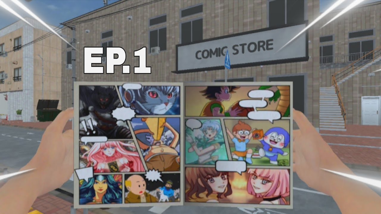 comic book store sim: بداية مشروع 