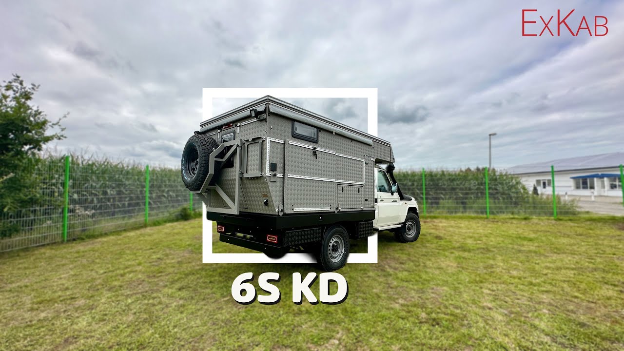 OFFROAD Camper Vorgestellt - ExKab 6S KD auf Toyota Land Cruiser
