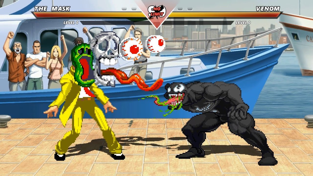 THE MASK vs VENOM - Epic Combat @(1080) - 60fps&radic;