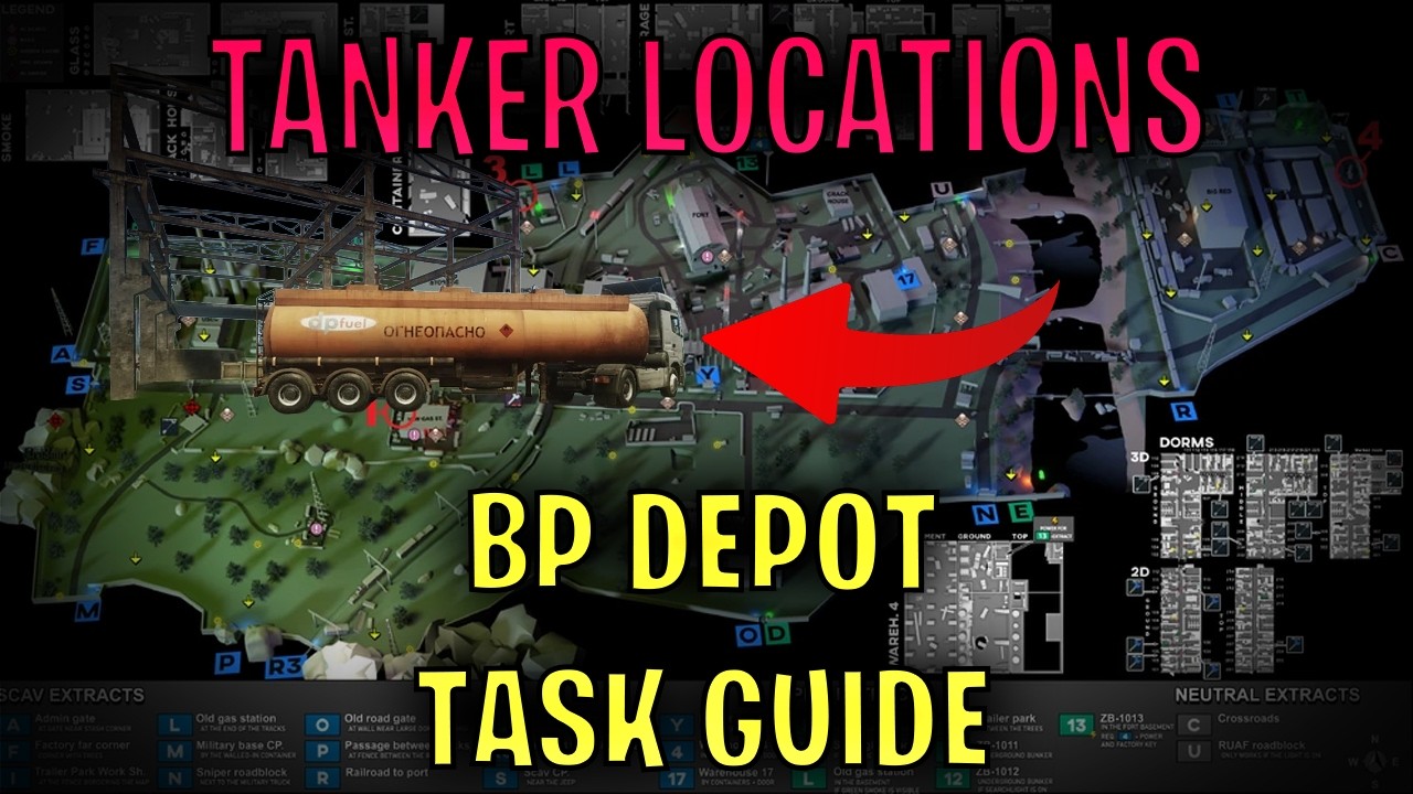 How to Complete BP Depot FAST | Tarkov Customs Task Guide