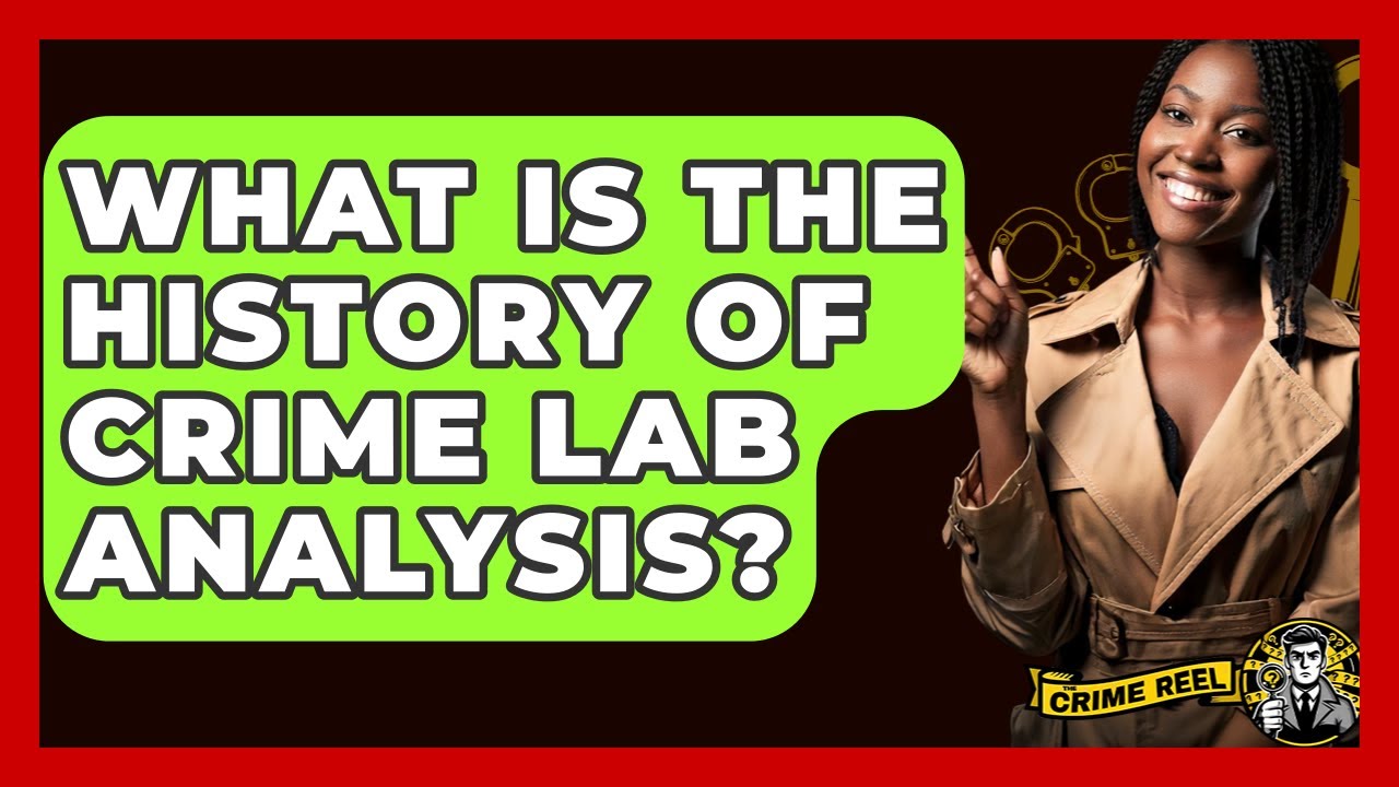 What Is The History Of Crime Lab Analysis? - The Crime Reel