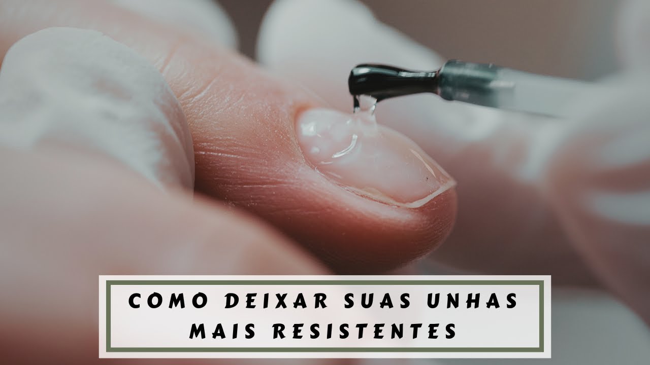 Banho de Cristal nas Unhas - Passo a Passo