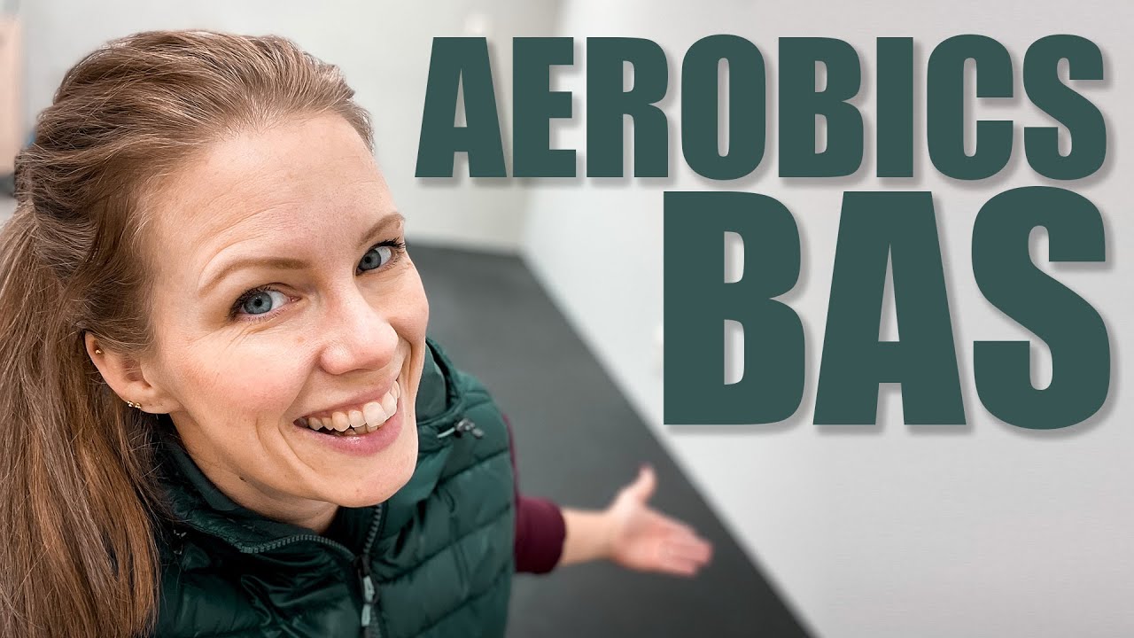 40 MINUTER AEROBICS (bas/basic) - för nybörjare & träningsvana