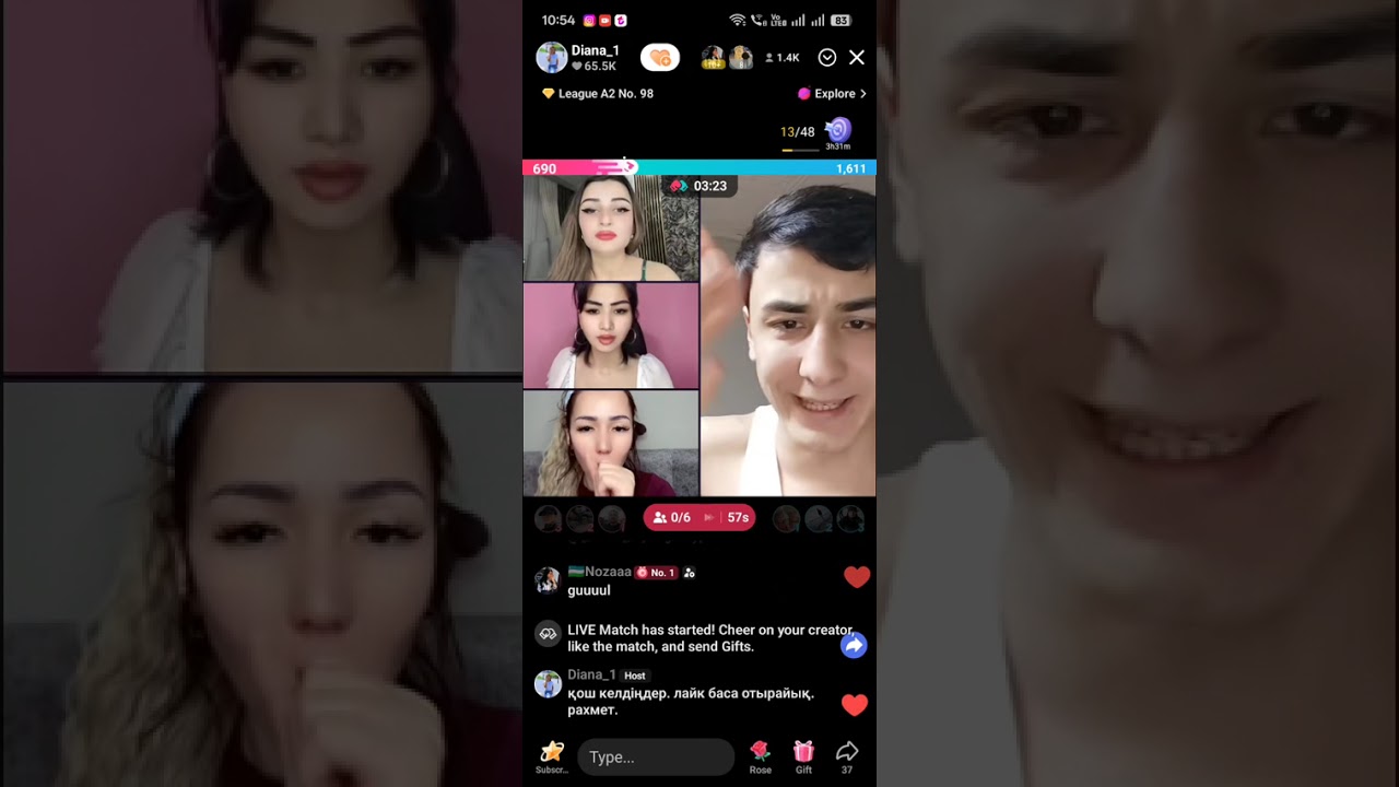 Diana 1 TikTok live Hot video 