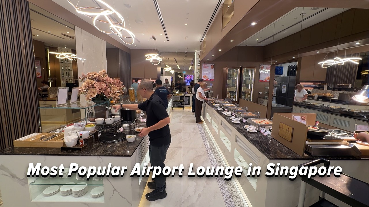 Most Popular Airport Lounge In Singapore SATS Premier Lounge