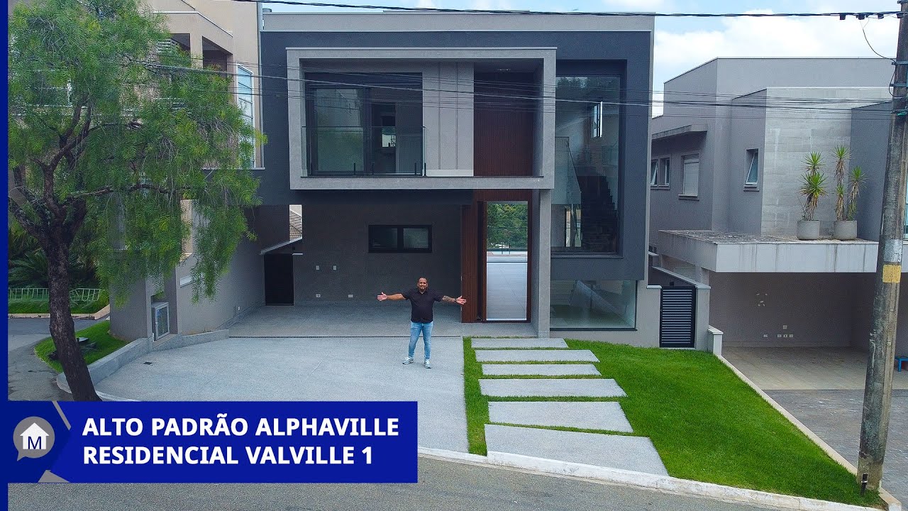 #229 - Casa alto padrão em Alphaville - Residencial Valville 1 - 🏠Venda R$ 3.650.000,00