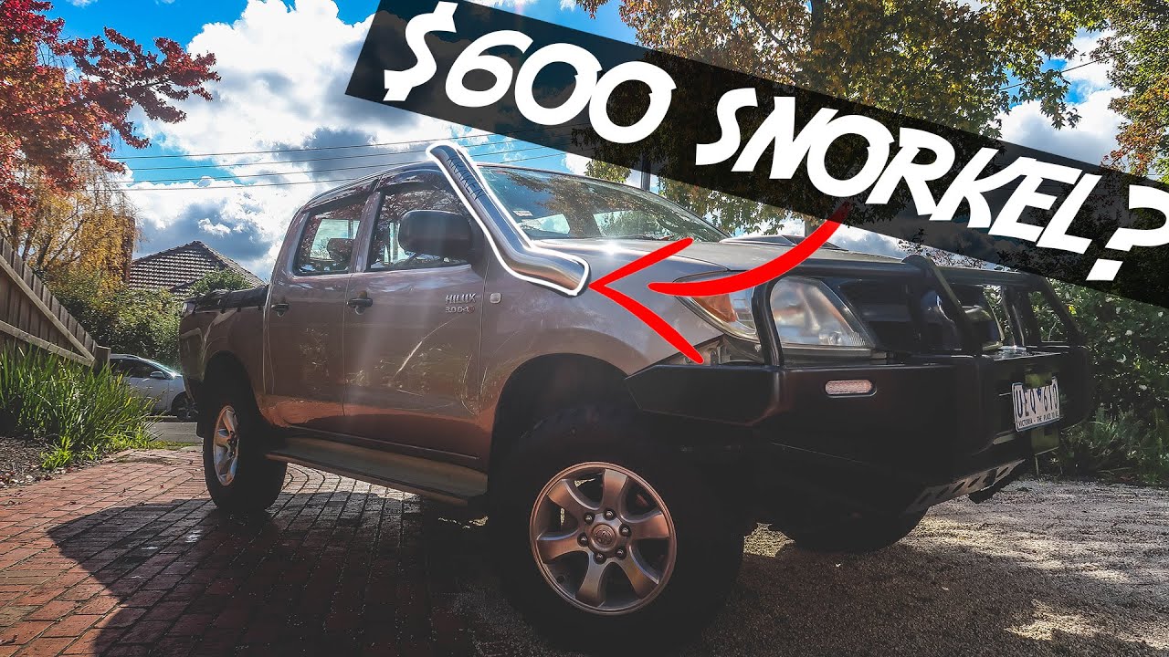 Самый дешевый шноркель из нержавеющей стали для Hilux? (менее 700 долларов): бюджетная сборка для...