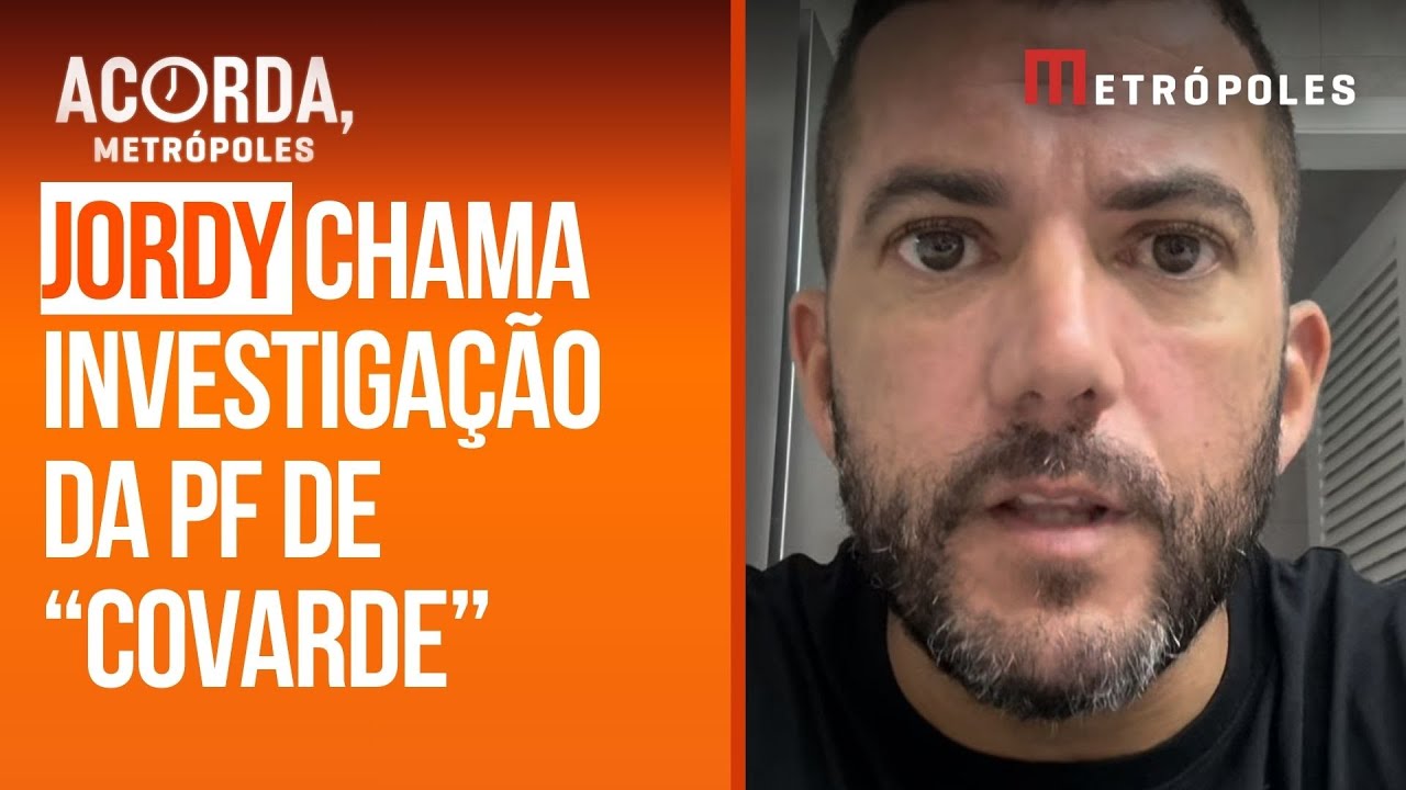 VEJA: Carlos Jordy se pronuncia ap&oacute;s opera&ccedil;&atilde;o da PF contra ele e S&oacute;stenes