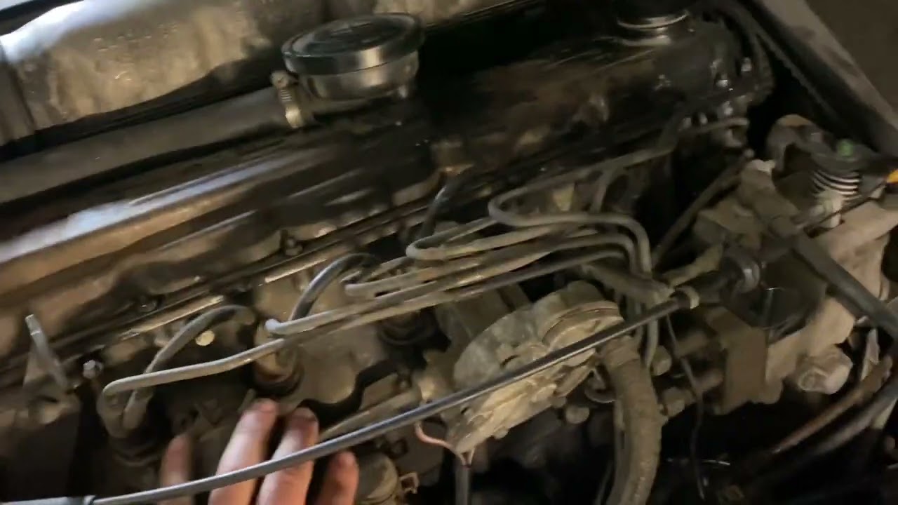 VW LT ACT ENGINE 2.4 Diesel cold start