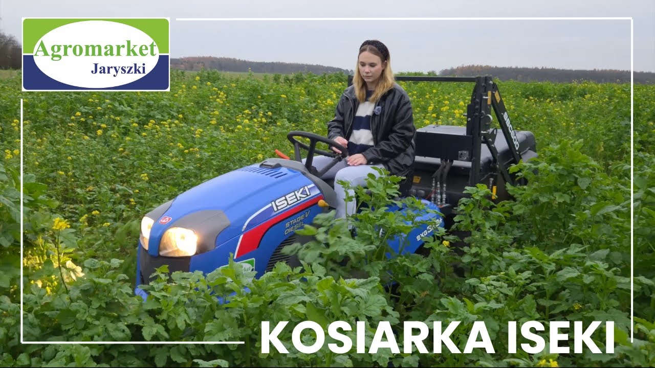 Kosiarka ISEKI - jesienne porządki