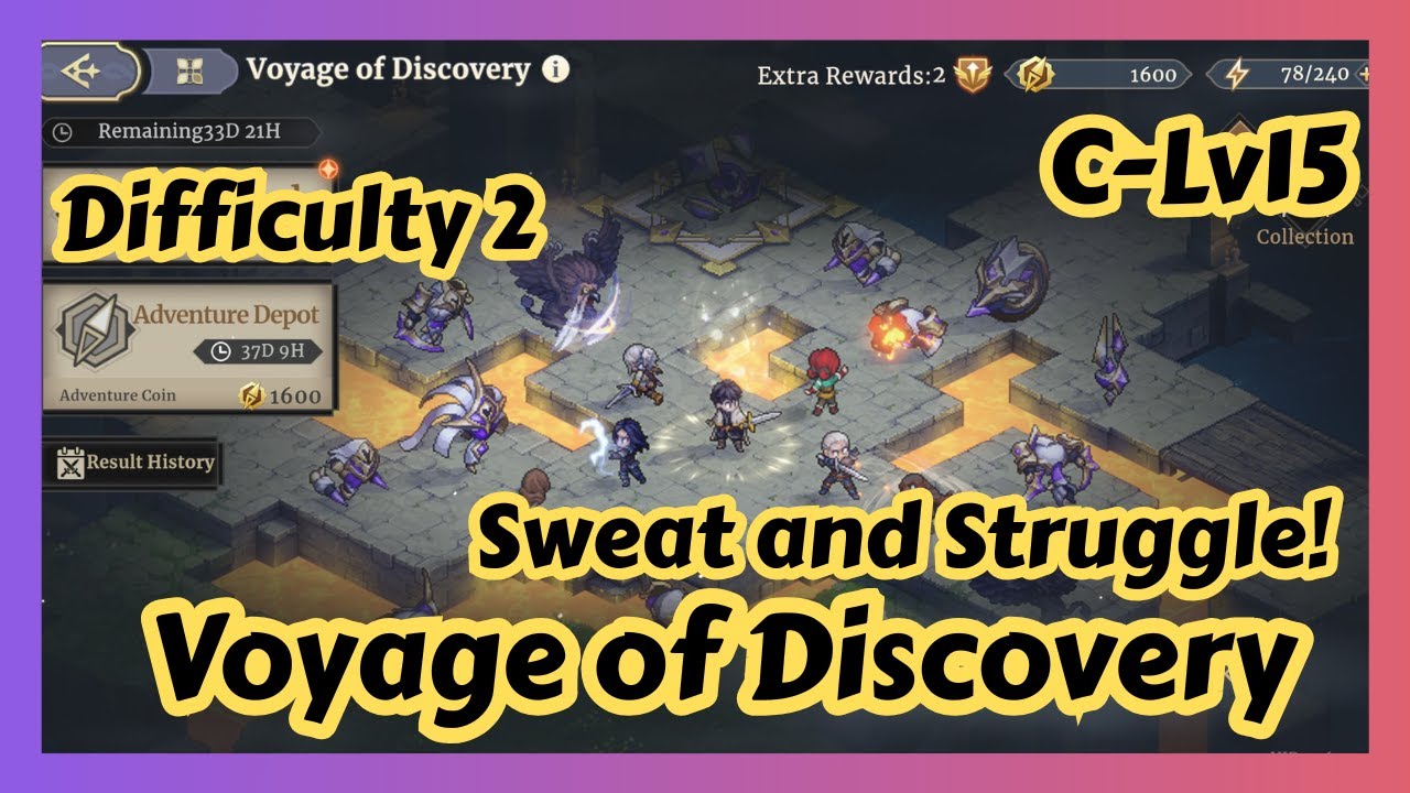 [Sword of Convallaria] Voyage of Discovery - Sweat and Struggle!