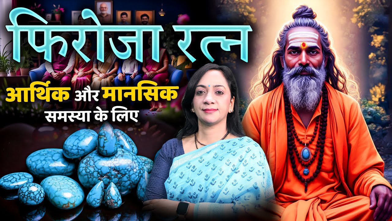 फिरोजा रत्न किस उंगली में पहना जाता है। Benefits of Firoza Stone | Turquoise Stone Benefits in Hindi