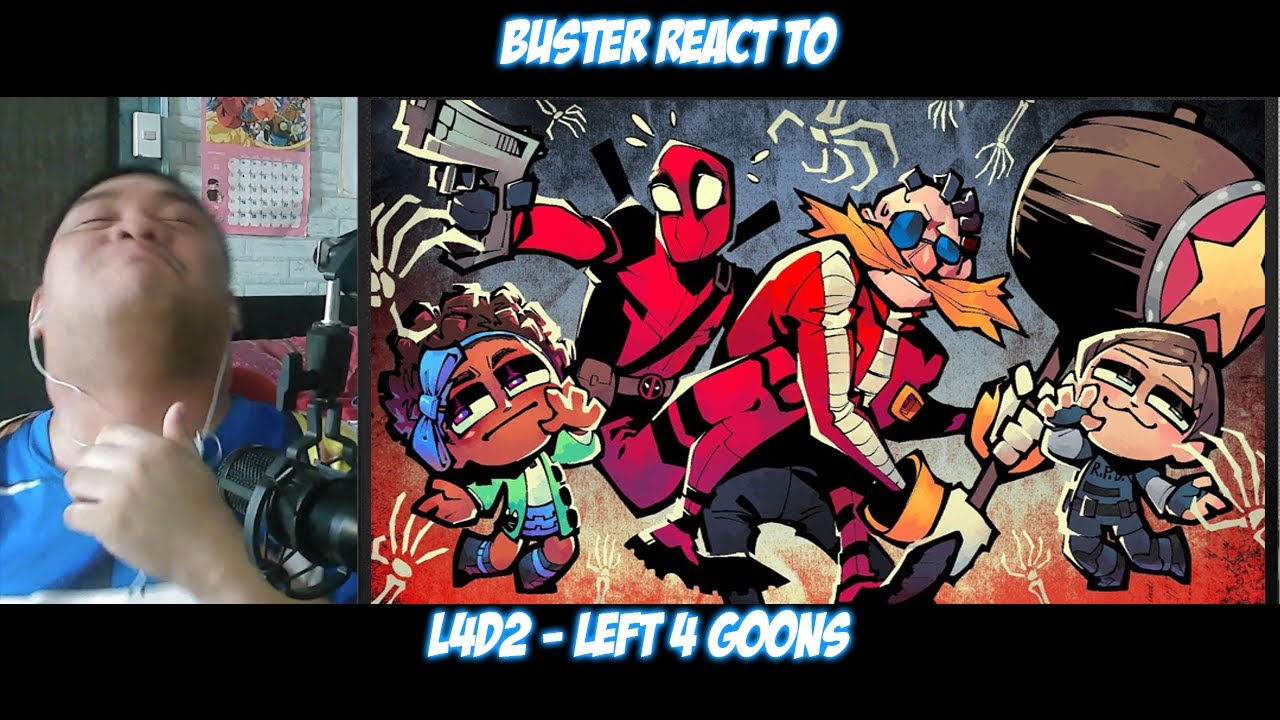Buster Reaction to | L4D2 - Left 4 Goons @Lythero