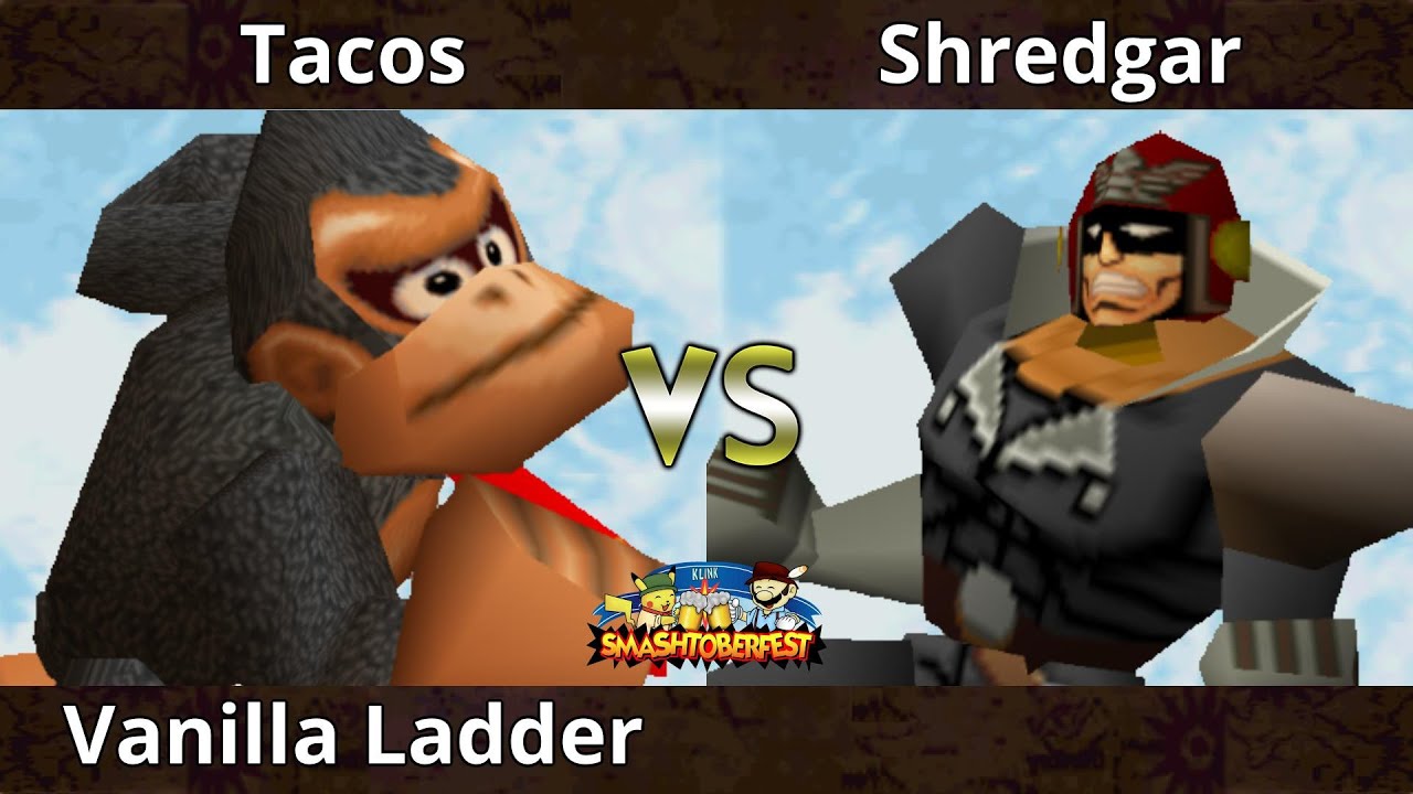 Smashtoberfest 2022 - Tacos (DK) Vs. Shredgar (Falcon) SSB64 Smash Tournament