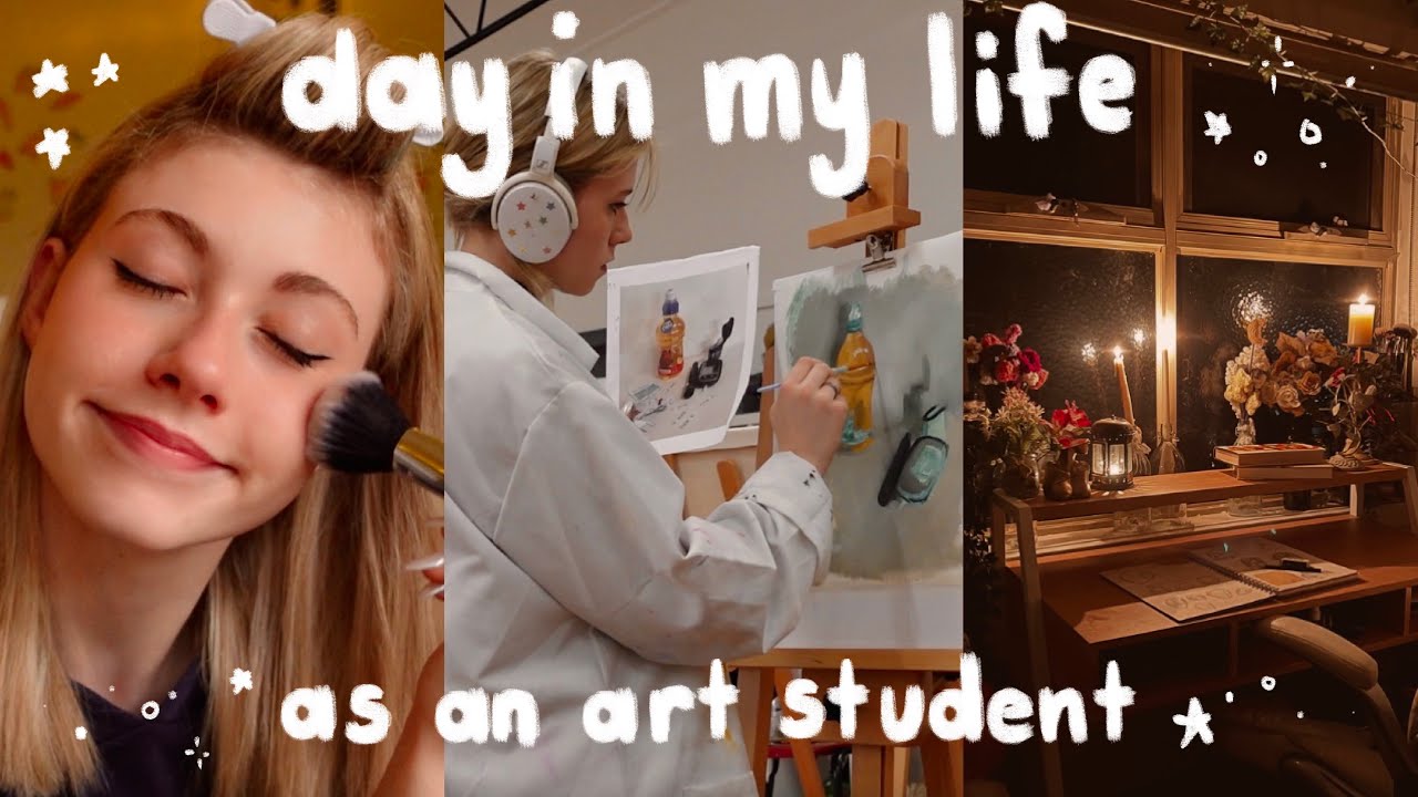 day in my life as an art student VLOG ⭐️