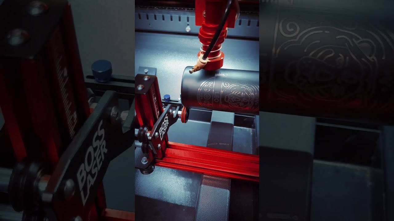 BossLaser | Engraving a Cocktail Shaker