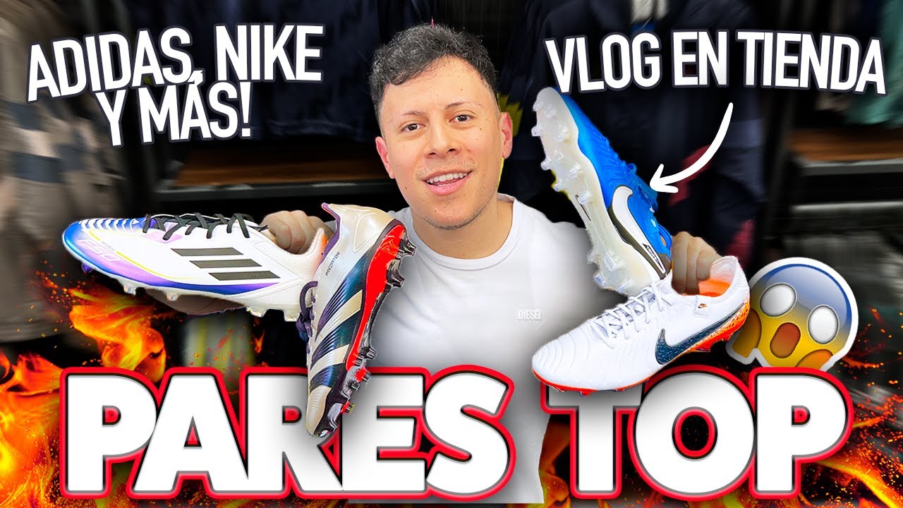 PARES TOP desde Culto Fútbol ✌🏼 | Vlog en tienda con F50 messi, Tiempo Safari y más! | Vlog-9