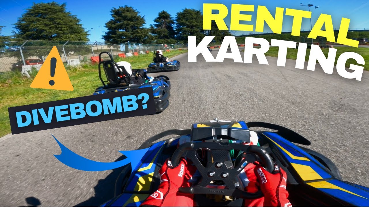FLYING Through the Traffic in Rozzano - Best lap 47.251 (270cc rental kart)