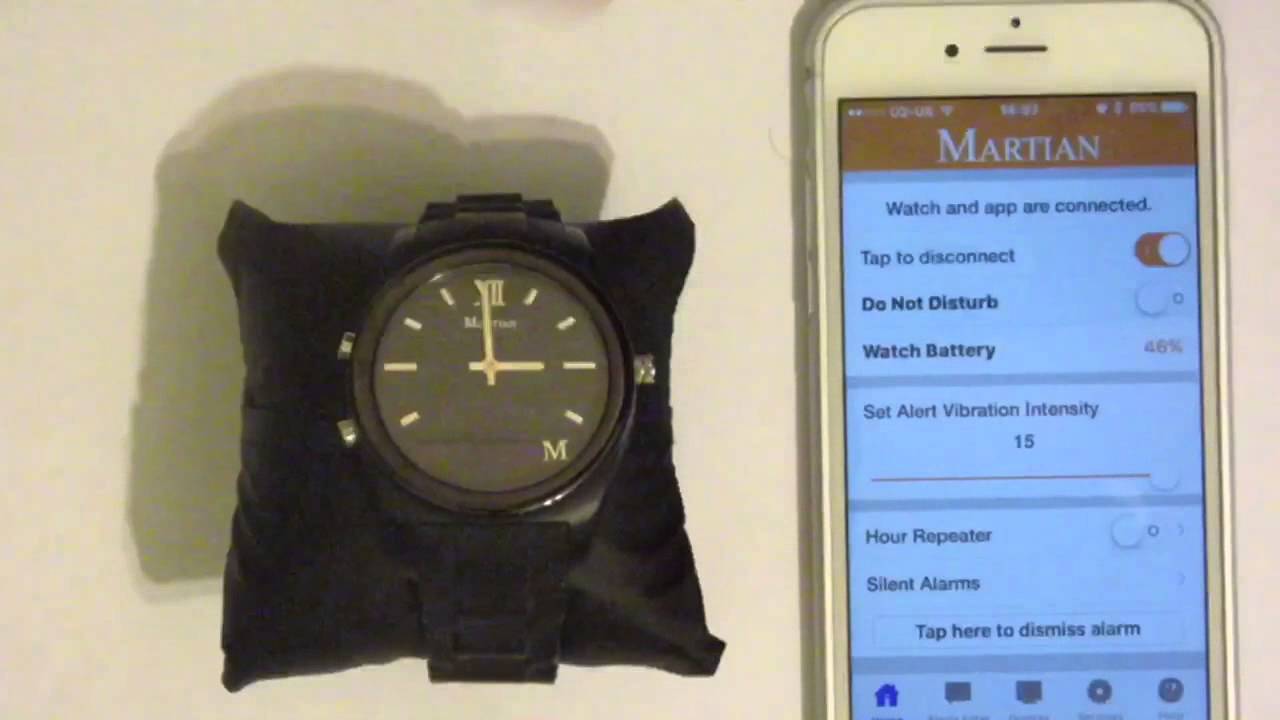 Martian Notifier SmartWatch Review and Mini Tutorial