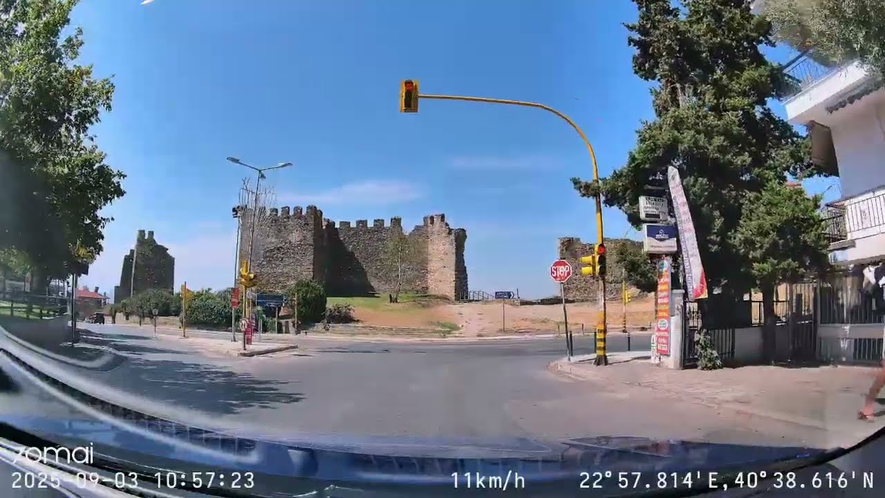 Heptapyrgion of Thessaloniki on the way to Chalkidiki 09 25