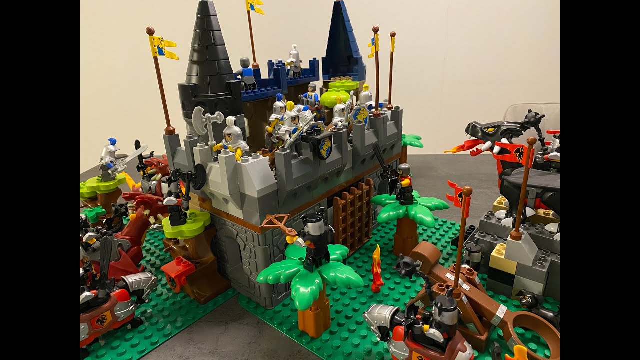 LEGO Duplo Big Castle Dragons and Knights - ASMR