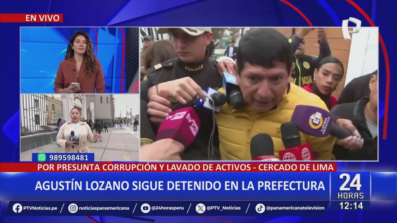 Agustín Lozano: Presidente de la FPF es detenido por presuntos actos de corrupción