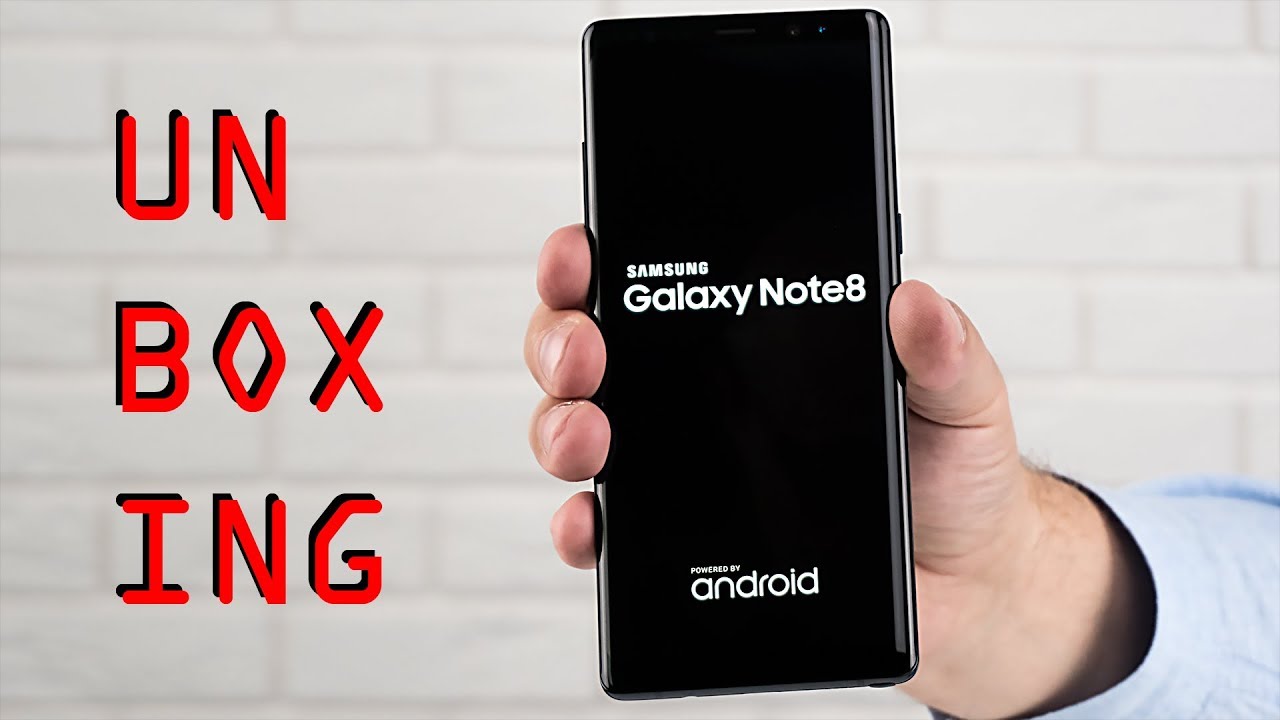 Samsung Galaxy NOTE 8 | UNBOXING