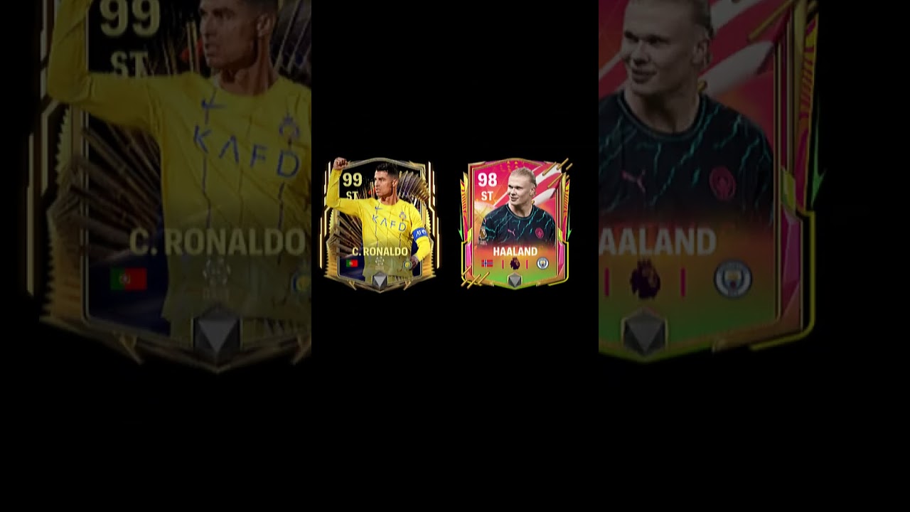 Ronaldo 🇵🇹 vs Haaland 🇳🇴 