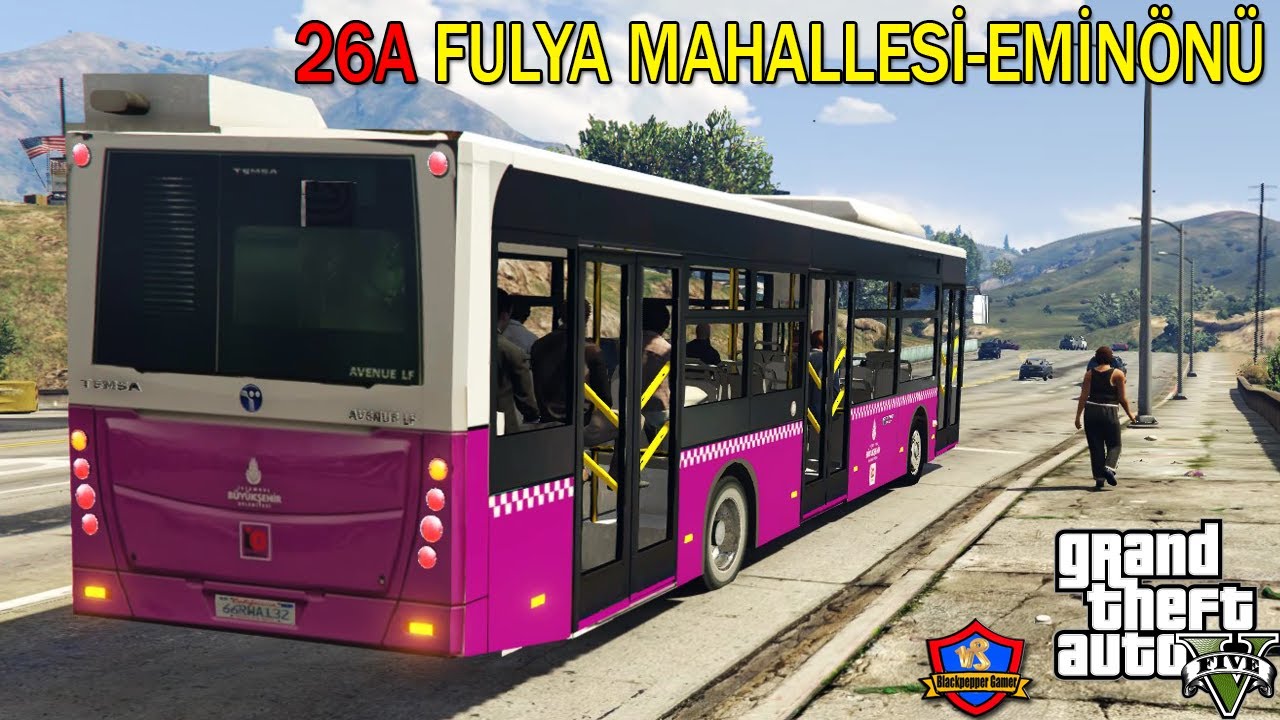 GTA 5 OTOBÜS MODU-HALK OTOBÜS ŞÖFÖRÜ OLDUK ! #7