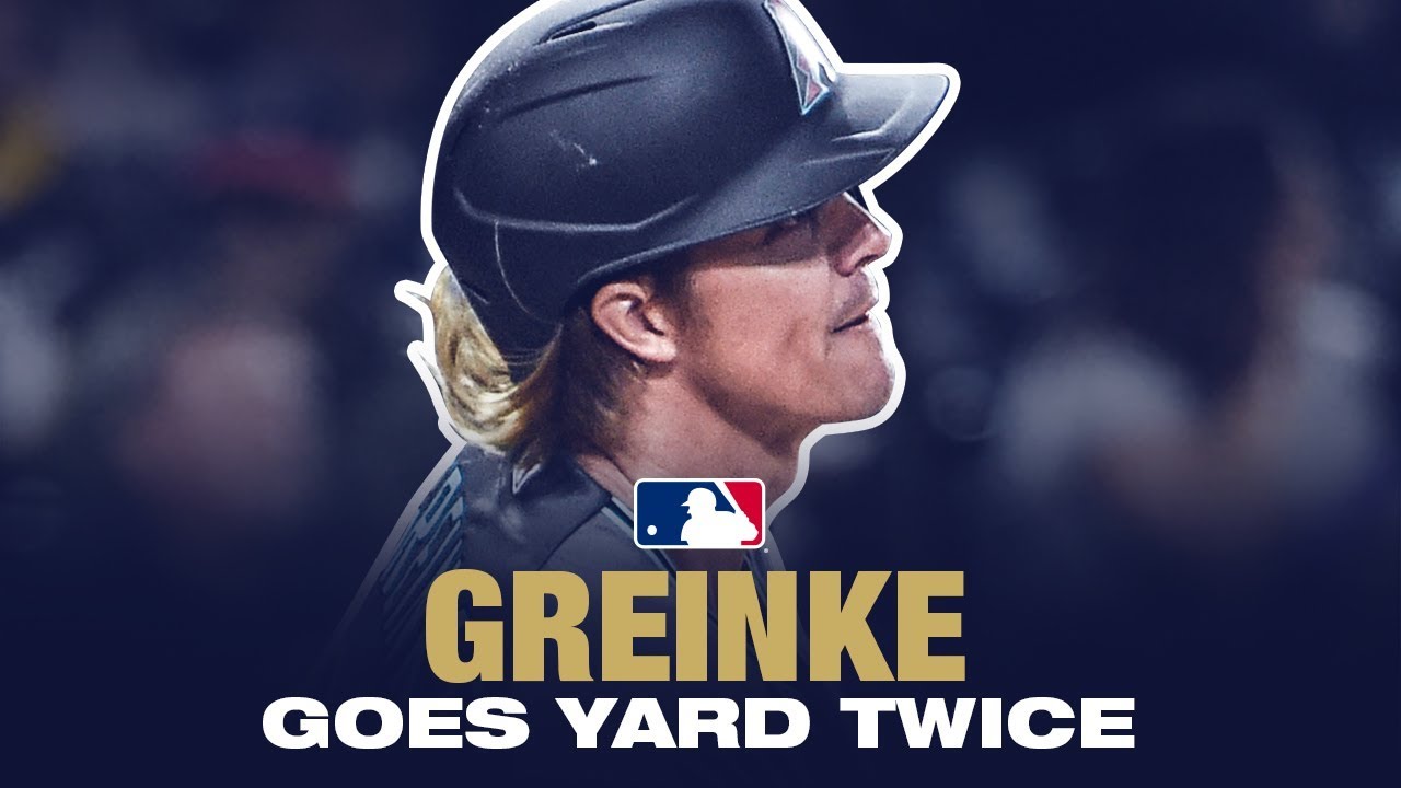 Pitchers Who Rake x 2! Greinke goes deep TWICE!