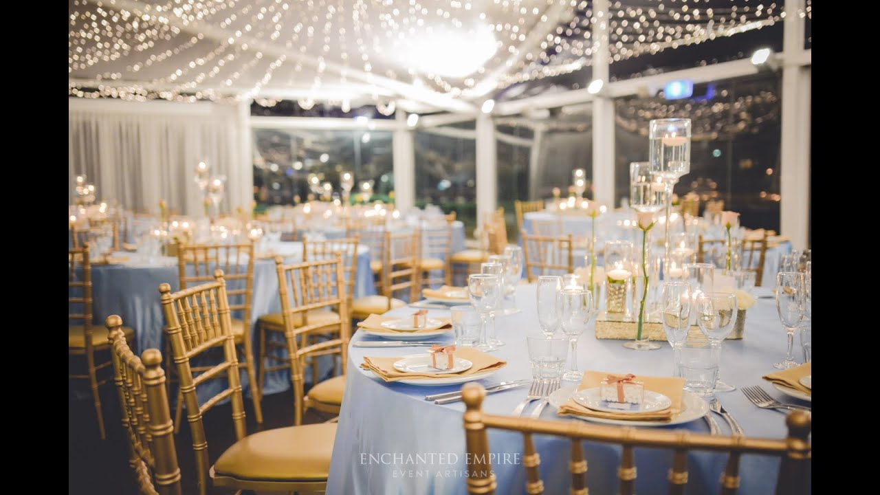 Powder Blue + Gold Wedding, styled by Enchanted Empire, Event Artisans