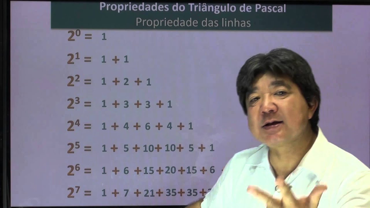 NUMEROS BINOMIAIS TRIANGULO PASCAL-PROF.CHUCK