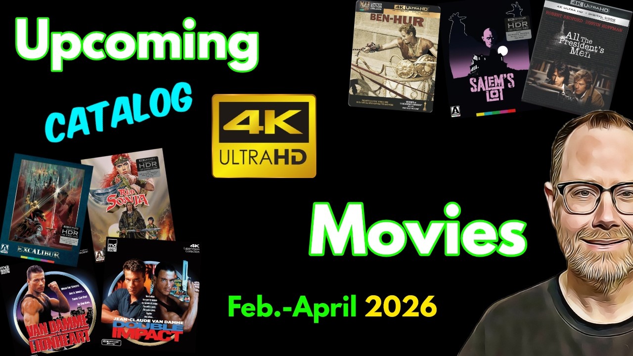Upcoming Catalog 4K Movie Releases: February-April 2026